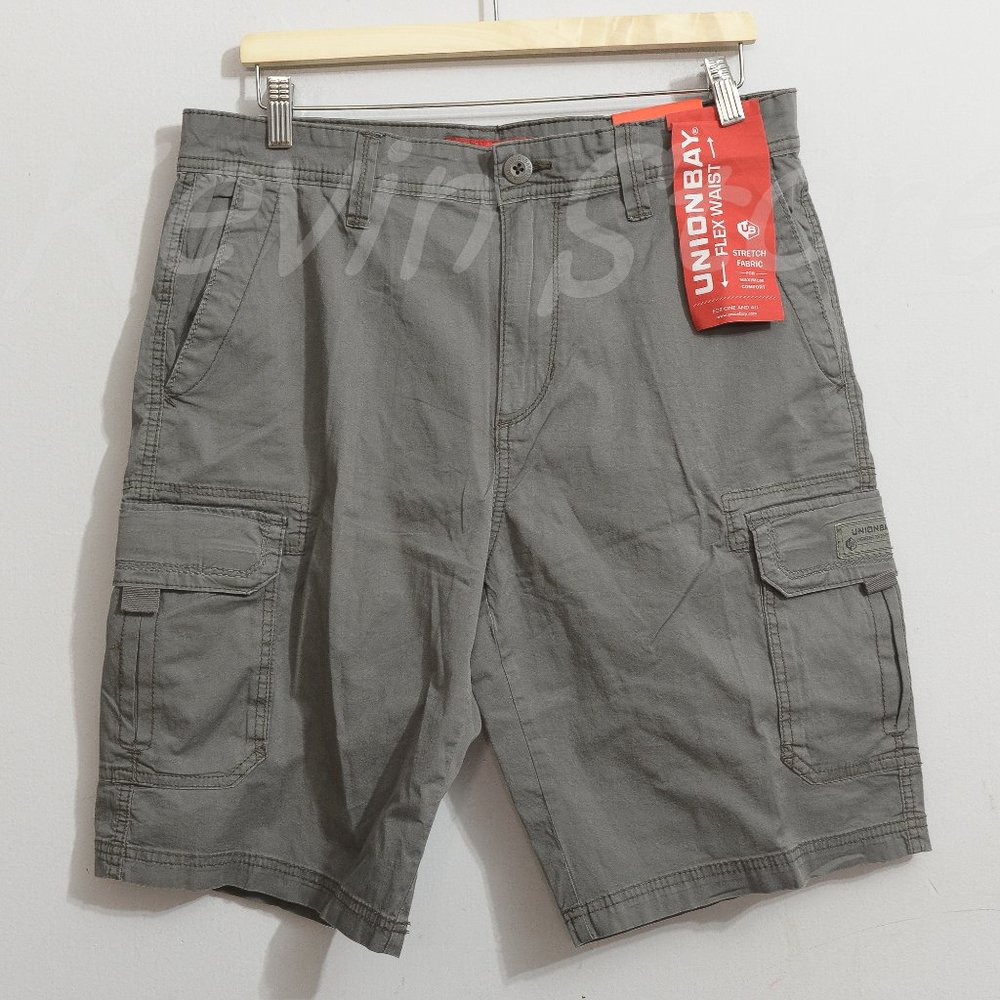 Men cargo‎ short Unionbay Grey